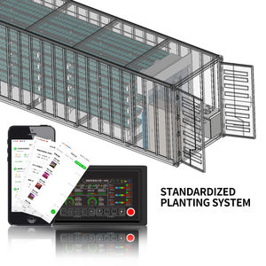 مزرعة حاويات متنقلة مع مصنع من المصنع جاهزة للزراعة مباشرة بعد التسليم - Product Image 3