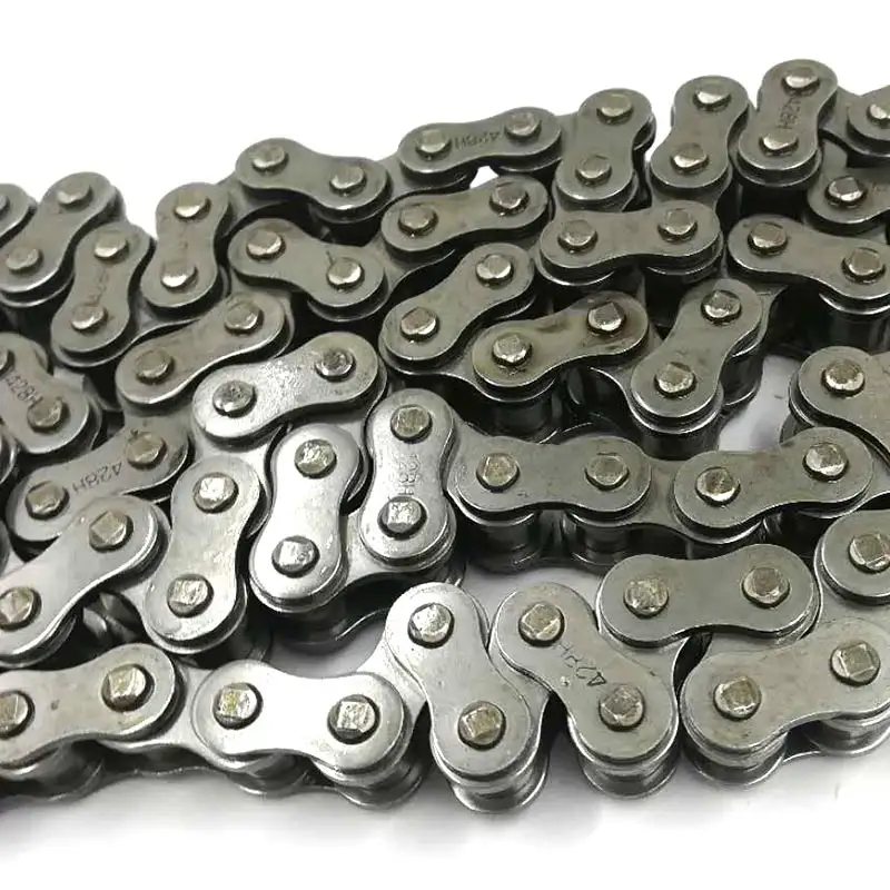 سلسلة دراجة نارية مضادة للأتربة للبيع بالجملة 420 و428 و530 و630 و108 و116 لتر لنقل المواد