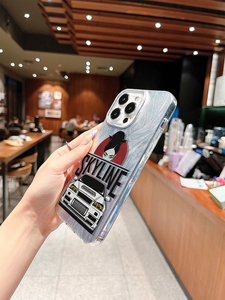 Funda para Teléfono con Diseño Deportivo JDM Skyline, Textura Metálica Plateada, TPU Antichoque, Antihuellas, Protección de Lente, Pintura UV - Product Image 4
