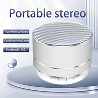 2025 Portable A10 Mini Haut-Parleur Sans Fil Petit Canon En Acier Subwoofer Coloré Mini Carte-Cadeau Haut-Parleur
