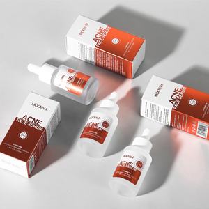 Özel etiket yüz bakımı akne Serum kızarıklık azaltmak yatıştırıcı 1% çinko PHA yüz akne eğilimli cilt serumu - Product Image 4