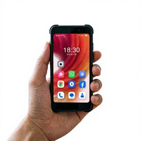 هاتف ذكي متين صغير H7 يعمل بنظام أندرويد 16 مع شبكة الجيل الرابع LTE، مقاوم للماء، شاشة 4.96 بوصة، بطارية 3000 مللي أمبير، شريحتي اتصال، هاتف محمول للاستخدام الخارجي