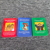 Version anglaise du jeu de société Truth or Dare pour couples de 0 à 3 mois, fabriqué en Chine, cartes en papier