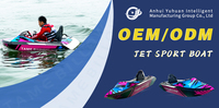 Kart électrique sans pilote Jet Boat Jetski Electric Boat pour les sports nautiques Pêche