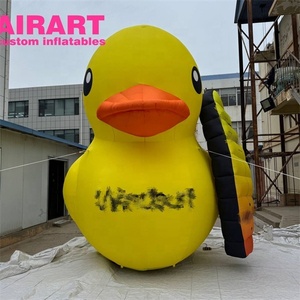 La fiebre del pato se apodera de nosotros: nuestro gigante pato inflable hace sensación, globo inflable de pato de dibujos animados - Product Image 6
