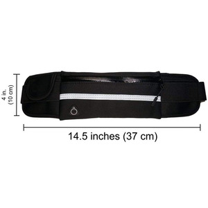 Menjalankan Sabuk Pinggang <span class=keywords><strong>Pack</strong></span>-Tahan Air Pelari Sabuk Tas untuk Hiking Kebugaran-Adjustable Lari Kantong untuk Ponsel - Product Image 3