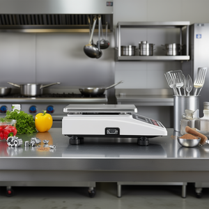 Báscula Digital Industrial de 30 Kg x 1 G con Puerto RS232, Pantalla LCD, Unidades de Medición en Gramos, Libras y Kilogramos, Báscula Electrónica para Cocina - Product Image 2