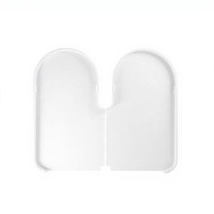 Accessoires pour stores à rouleaux horizontaux en plastique personnalisés, très demandés : Cache-support double - Product Image 1