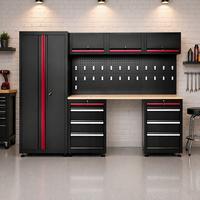 Armoire de rangement d'atelier modulaire professionnelle GATmatic à 11 tiroirs, en fer robuste, organisateur d'outils classique OEM, concessionnaire 4S GS