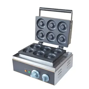 6 Löcher kommerziellen Mini Donut Machine Donuts Maker Spaß Backen für Kinder