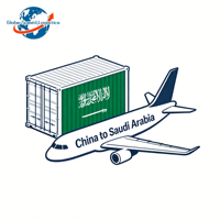 Servicio de Transporte Aéreo Express de China a Arabia Saudita, Servicio de Exportación Rápida, Servicio de Carga DHL FedEx UPS, Consolidación Logística, Agente de Carga