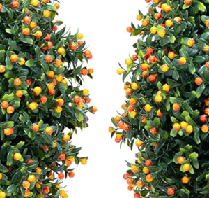 Plante Artificielle Avec Boule <span class=keywords><strong>De</strong></span> Fruit Topiaire Bonsaï <span class=keywords><strong>Petit</strong></span> Arbre Plantes Artificielles Pour La Maison Décoration Intérieure et Extérieure en Pots - Product Image 4