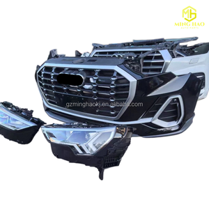 Parachoques delantero con parrilla y radar para Audi Q3 RS3 (2021-2025), kit de carrocería para ensamblaje de panel de radiador y seguro de <span class=keywords><strong>coche</strong></span> - Product Image 5