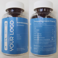 Gummies à la vitamine D et à l'ashwagandha Acorn, complément alimentaire végétalien pour adultes, soutien de l'humeur