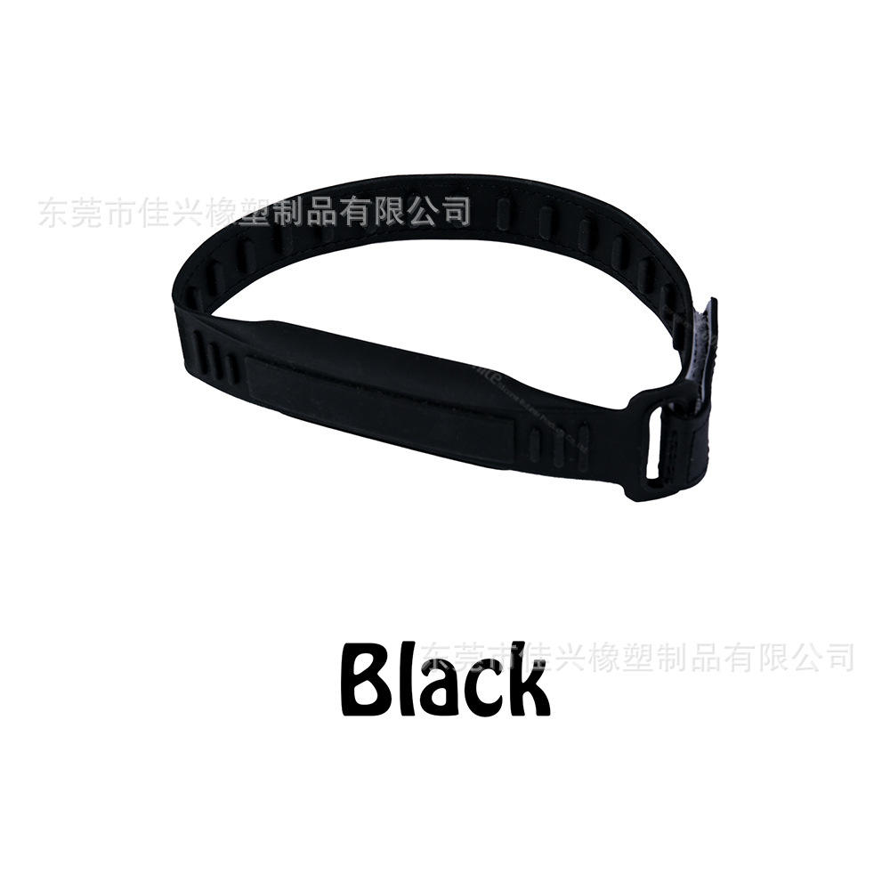 Black upgraded patella strap (one)