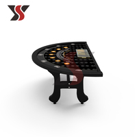 Table de Blackjack Moderne de Luxe Personnalisée YS avec Design à Jambes en H pour les Jeux de Casino et le Divertissement de Poker