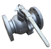 Vannes à boisseau sphérique manuelles OEM en acier inoxydable SS316 DN50 300LB WCB 2 pièces à bride 6 voies de qualité supérieure