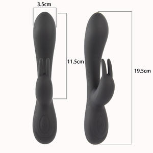 Neueste meist verkaufte flüssige Silikon Kaninchen Vibrator Badezimmer Masturbation Spielzeug Frauen vibrierende Frauen Sexspielzeug für Frauen Spaß - Product Image 5