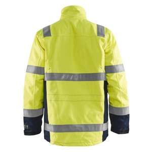 BLAKLADER - 446815303389XS Parka de invierno Multinorm Amarillo/Azul marino-EAN 7330509413913 PROTECCIÓN PARA TODOS LOS TIEMPOS - Product Image 3