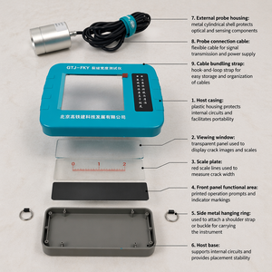 Misuratore Digitale di Precisione GTJ-FKY <span class=keywords><strong>per</strong></span> Larghezza <span class=keywords><strong>Crepe</strong></span>, Strumento Portatile <span class=keywords><strong>per</strong></span> Ispezione Infrastrutturale NDT - Product Image 2
