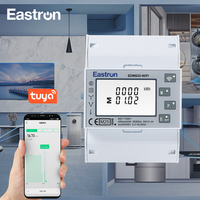 Compteur d'énergie WiFi triphasé Eastron SDM630-WIFI-TY, surveillance à distance de l'énergie via l'application Tuya, compteur d'énergie intelligent sur rail DIN