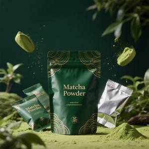 Çin'den toptan Premium Matcha çayı toz 1 kg çanta Premium sınıf organik Premium ince yeşil çay tozu - Product Image 2