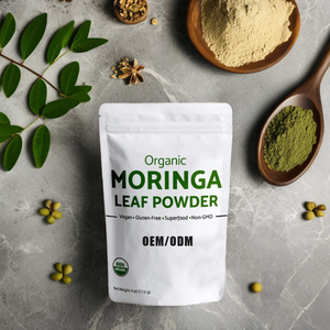 100% Nguyên Chất nguyên chất siêu thực phẩm làm việc ra bổ sung hữu cơ Moringa lá bột - Product Image 4