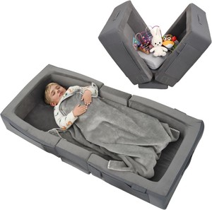 Cama de Espuma Plegable y Portátil para Niños de 1 a 6 Años, con Funda Lavable, Compacta para Viajes y Uso en el Hogar, de Fábrica OEM - Product Image 1