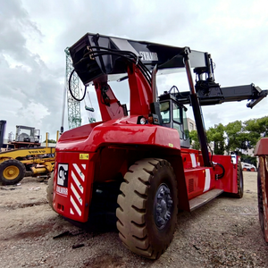 รถยกตู้คอนเทนเนอร์มือสอง Kalmar รุ่น Reach Stacker บำรุงรักษาง่าย พร้อมใช้งานสำหรับคลังสินค้าในท่าเรือ มีสินค้าในสต็อก - Product Image 1