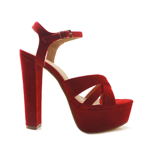 <span class=keywords><strong>Zapatos</strong></span> <span class=keywords><strong>de</strong></span> Fiesta a la Moda <span class=keywords><strong>para</strong></span> <span class=keywords><strong>Mujer</strong></span> con Tacón Alto Sandalias <span class=keywords><strong>de</strong></span> Plataforma con <span class=keywords><strong>Suela</strong></span> Gruesa y Tacón Ancho - Product Image 5