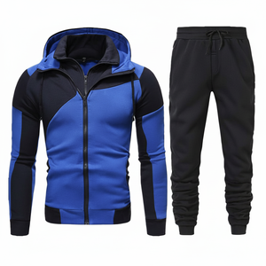 Chándal de diseño unisex personalizado, sudadera de manga larga, chándal y chándal con forro polar suave en logotipos estampados - Product Image 1