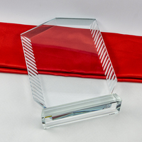 Pujiang — plaque en verre cristal K9, impression laser 3D personnalisée, branche d'olive, bon marché, haute qualité