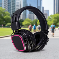 Headphone DJ Qualcomm Over-ear Silent ENC Peredam Kebisingan Tipe-C 2.4G Laris Manis untuk TV, Film, Yoga, Fitness, Camping