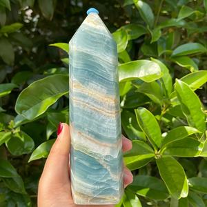 Vente en gros de pierres précieuses de kyanite naturelle écologiques, tour carrée, guérison, Feng Shui, cadeau de chambre, artisanat sculpté, autres arts du cristal - Product Image 2