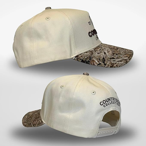 Vietnam Custom Vintage Western Trucker Hat Men & Women Caps Camo 3D Embroidered Cotton Snapback - Product Image 3