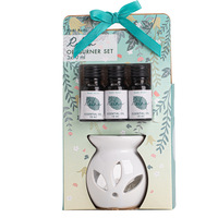 Lampe d'aromathérapie, brûleur d'huiles essentielles en céramique, grande capacité, écologique, élimination des odeurs, romantique, salons de beauté, chambres à coucher