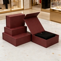 Boîte pliante magnétique en papier avec logo personnalisé, prix de gros, design économique, emballage de bougies, boîte cadeau en carton rigide de luxe pour cadeaux