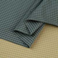 Tissu jacquard tissé 100 % polyester teint en fil, antistatique, imperméable, respirant, léger, certifié OEKO-TEX, pour vêtements d'extérieur