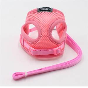 カスタムラグジュアリーパーソナライズロゴアジャスタブルブランクプレーンナイロンペットドッグハーネス - Product Image 5