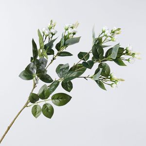 Bouquet de fleurs en plastique décoratif pour la maison, le bureau, la décoration de mariage, décoration intérieure, plantes artificielles, fleurs artificielles - Product Image 2