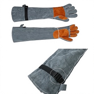 Guantes de Seguridad de Cuero FASHION CIRCLE INDUSTRY, Transpirables, con Puño de Punto de Diamante, Resistentes al Calor para Soldadura Eléctrica, Antideslizantes - Product Image 1