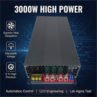 Catu Daya Switching Kelas Industri 3000W 0-36V Variabel 83A Output Tunggal untuk Sistem Tenaga Telekomunikasi dan Uji Laboratorium