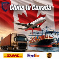 Transport maritime LCL FCL de Shenzhen Ningbo vers les États-Unis et le Canada, service d'expédition porte-à-porte DDP