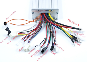 Bộ Điều Khiển Động Cơ DC Không Chổi Than 48V 60V 1500W 45A Bộ Điều Khiển Xe Tay Ga Ebike + Bộ GT-100 Hiển Thị Một Bộ - Product Image 6