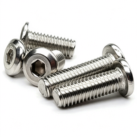 Vis à cloison sèche en acier inoxydable M4-M8, tête plate, 10mm/25mm, finition naturelle, système de mesure impérial/métrique, ODM/OEM