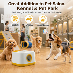 Lanzador de Pelotas Comercial para Perros, Juguete para Perros de Salón, Máquina de Lanzamiento de Pelotas para Perreras, Juguete de Alta Frecuencia para Mascotas, Venta Directa de Fábrica, OEM - Product Image 4