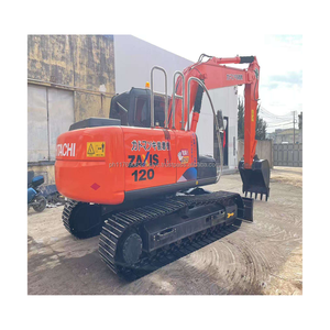 Excavadora Usada de 12 Toneladas Hitachi ZX120 de Alto Rendimiento a Buen Precio, Excavadora de Orugas Usada Hitachi ZX120 en Oferta - Product Image 1