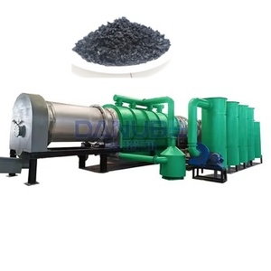 Horno de Carbonización Rotatorio Industrial, Horno de Pirólisis, Máquina para Hacer Carbón Vegetal de Aserrín y Biocarbón - Product Image 1