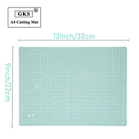 Tapis de découpe A4 auto-cicatrisant en PVC de haute qualité, imprimé quadrillé, antidérapant, pour atelier d'art et d'artisanat (vente en gros)