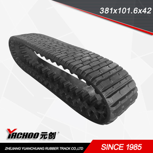 Heavy Duty <span class=keywords><strong>Rubber</strong></span> Tracks para Snowmobiles e ATV/UTV Veículos-<span class=keywords><strong>450x81x76</strong></span> Snow Tracks com Spike Lugs - Product Image 4